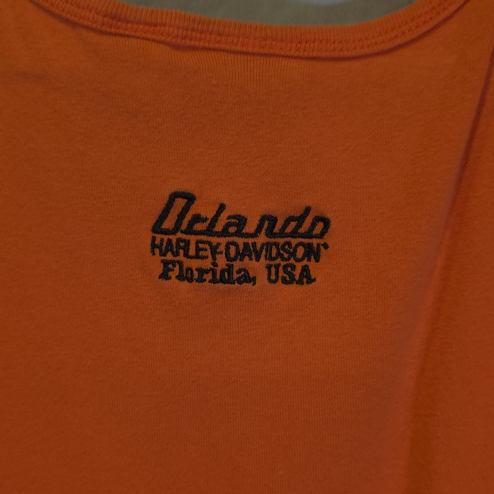 Harley-Davidson Orlando Orange Tee - Picture 3 of 4